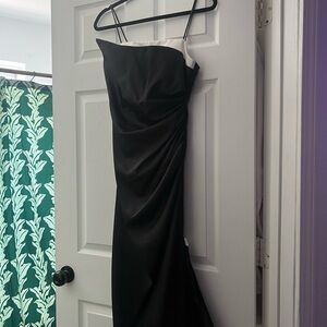 Vintage Cache Black and White Gown